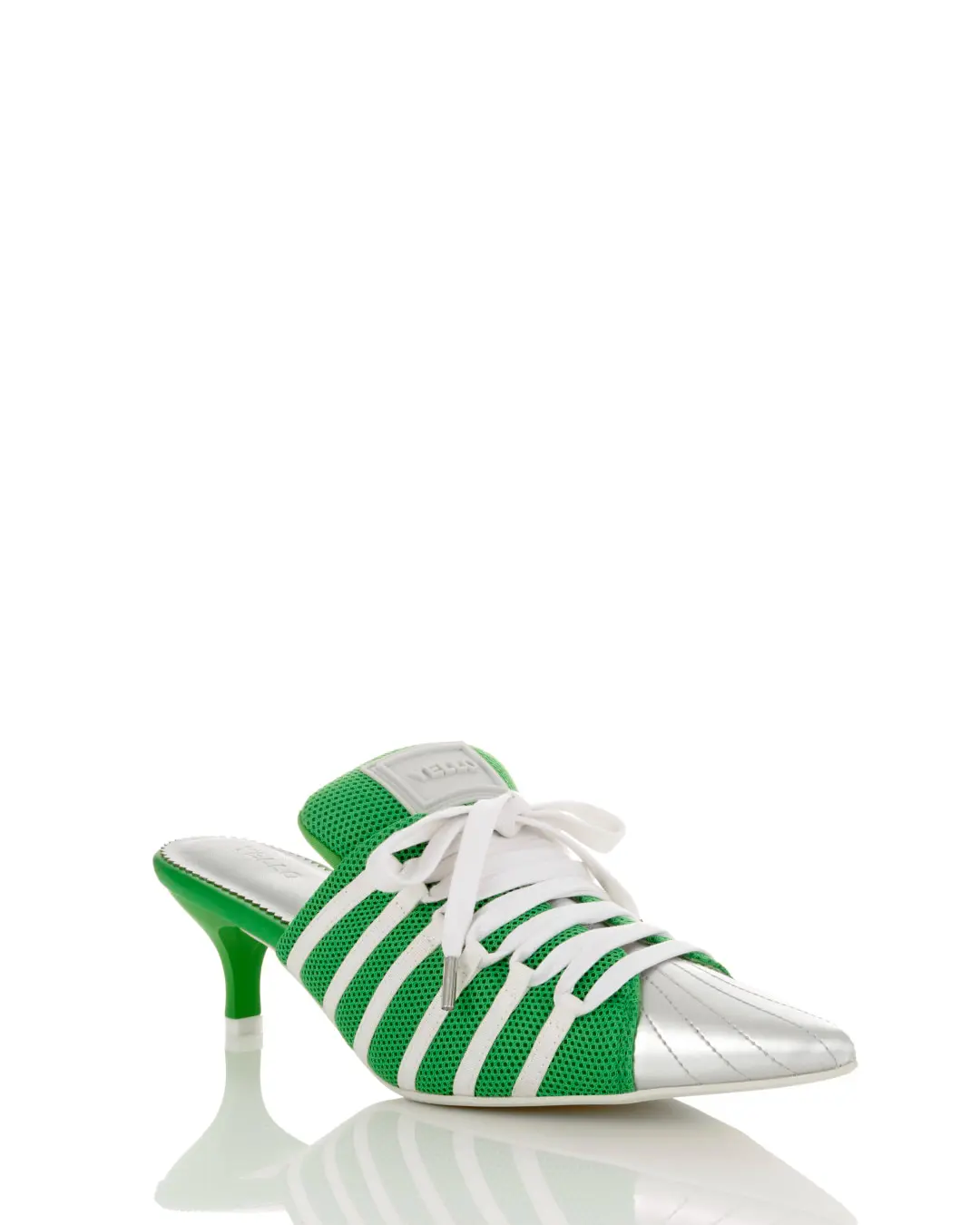 YELLO / GRASS LOW HEEL SNEAKER MULES YELLO / GRASS LOW HEEL SNEAKER MULES