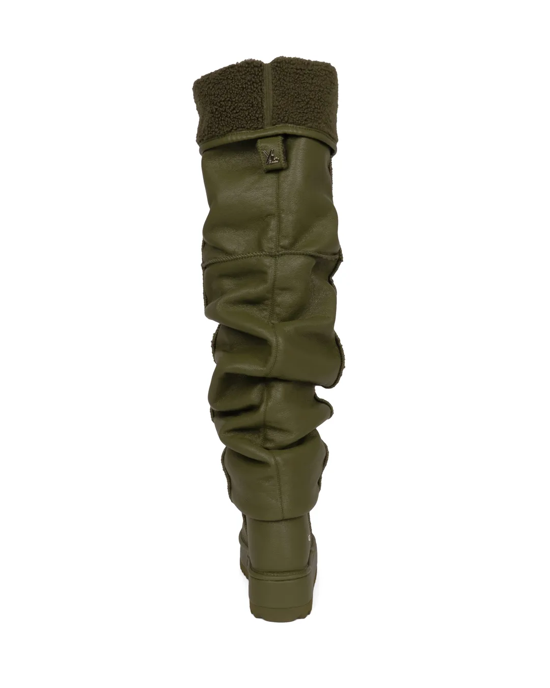 YELLO / EUCALYPTUS LOOSE FIT LONG BOOTS