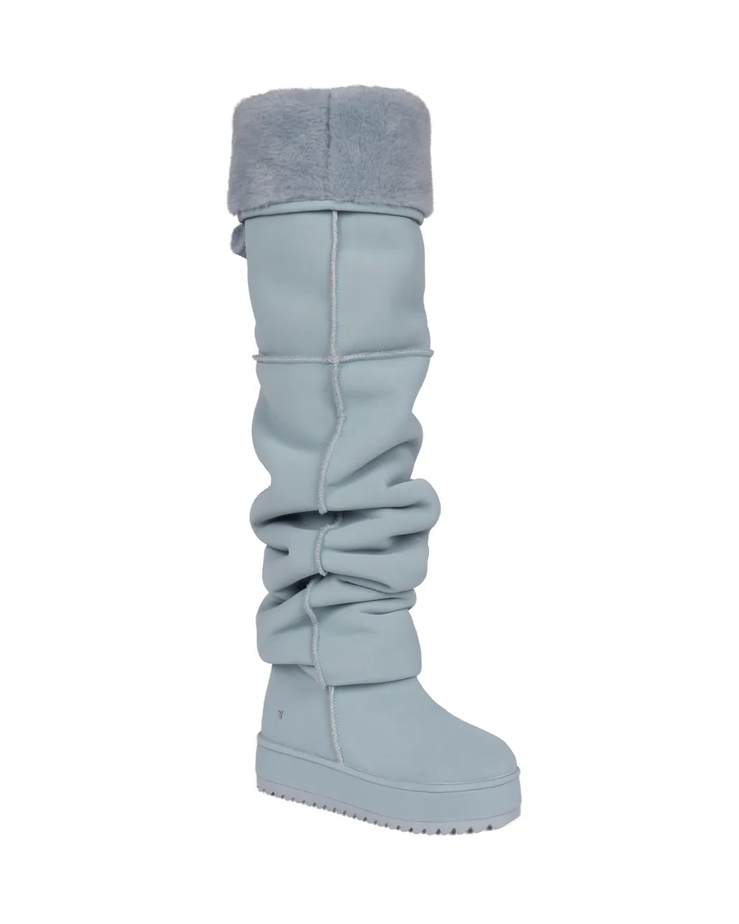 YELLO / ICY U LOOSE FIT LONG BOOTS