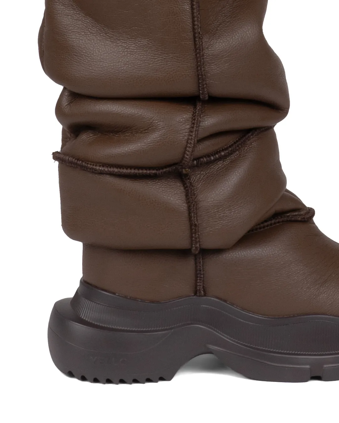 YELLO / TRUFFLE LONG BOOTS