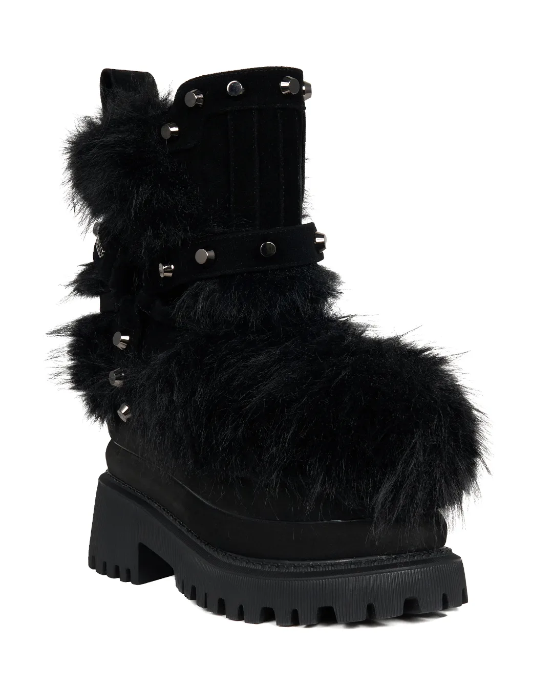 【新品】YELLO PERFORATION SHORT BOOTS 厚底 ブーツ Yello 厚底ブーツ