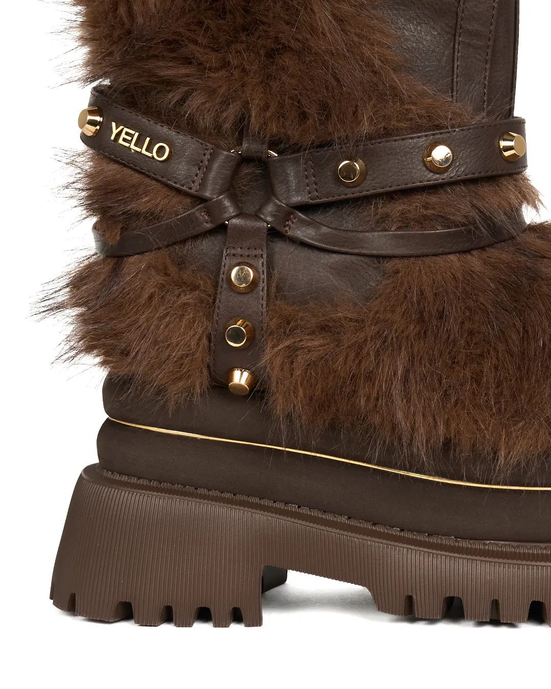 靴 yello DARK ALLEY DEFORMED SHORT BOOTS YELLO / NOIR SHORT BOOTS