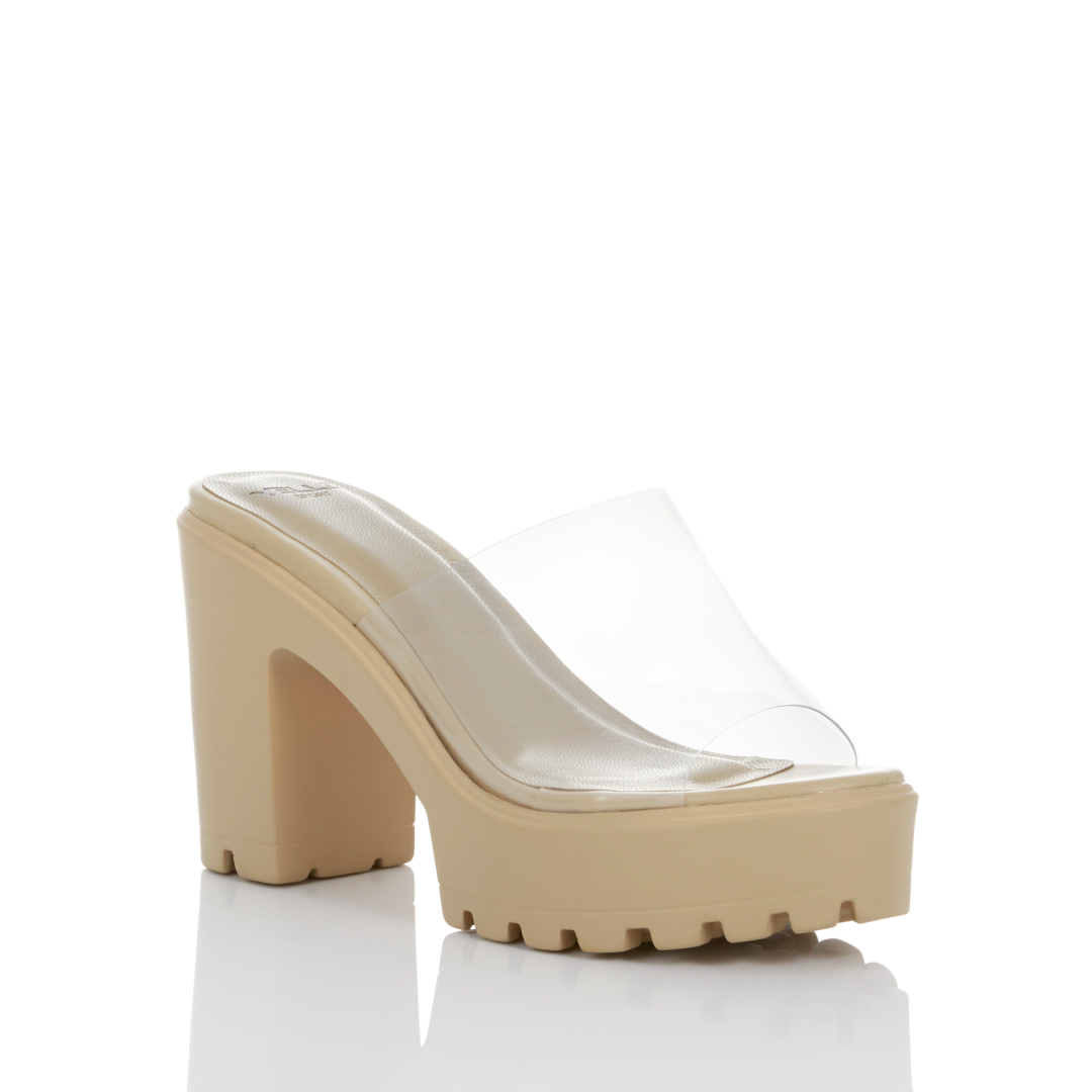 YELLO / O2 PLATFORM SANDALS