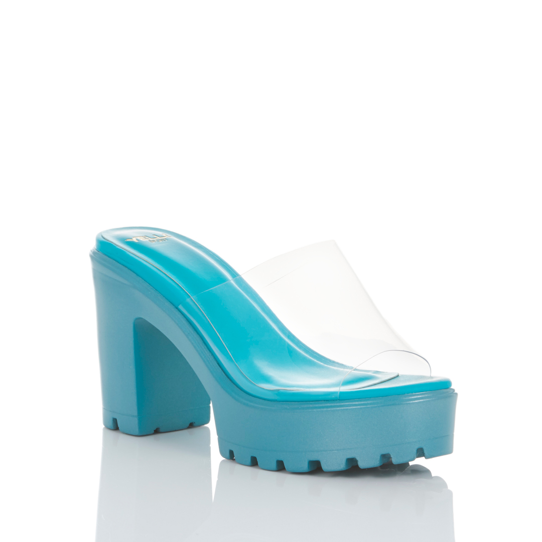 YELLO / O2 PLATFORM SANDALS