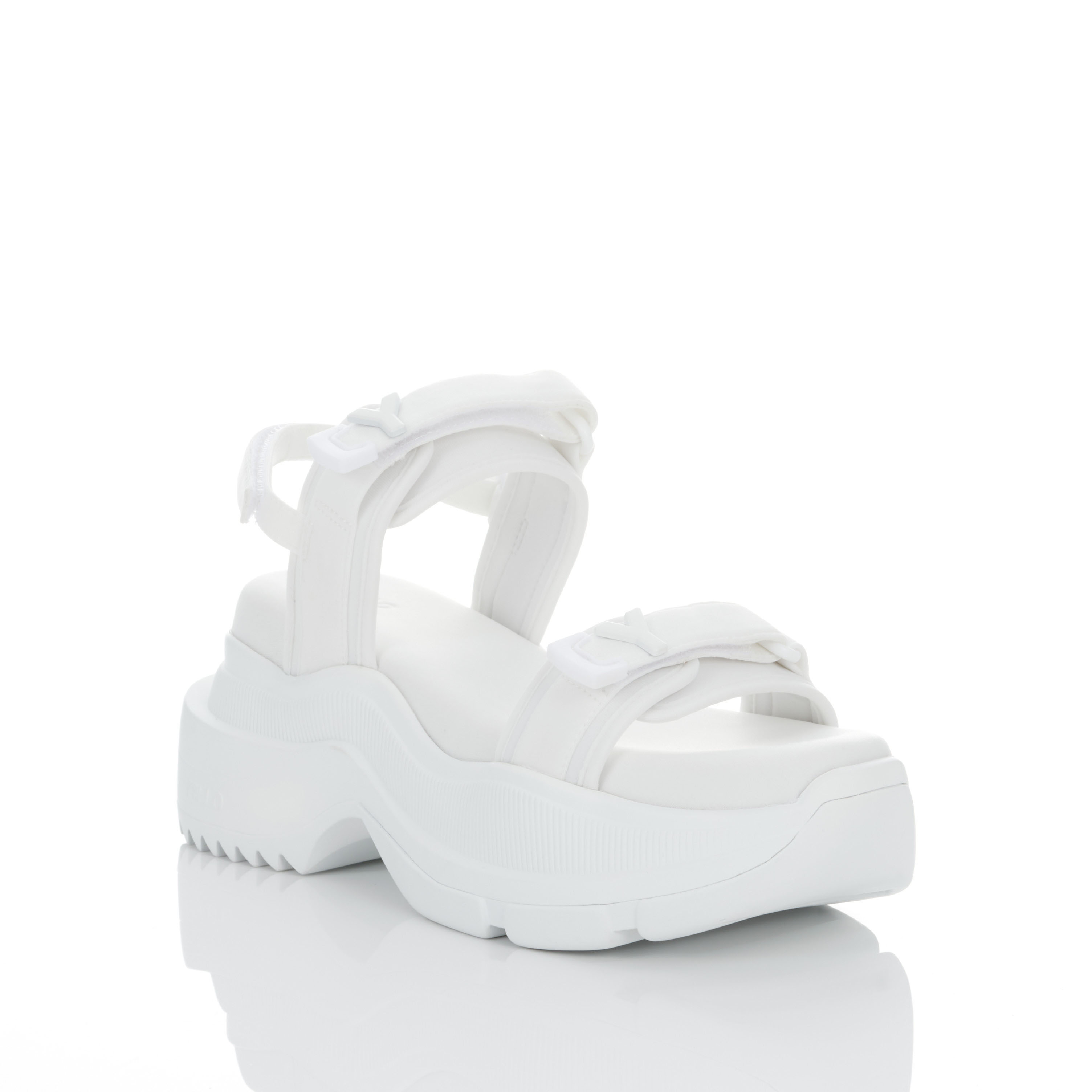 YELLO / WEISS SINGLE SNEAKER SANDALS