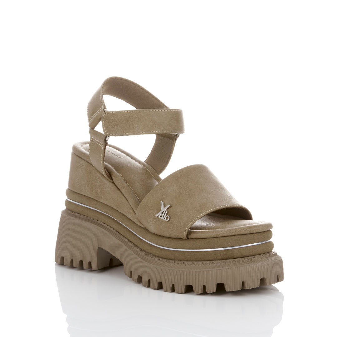 YELLO / NO.0 PLATFORM SANDALS