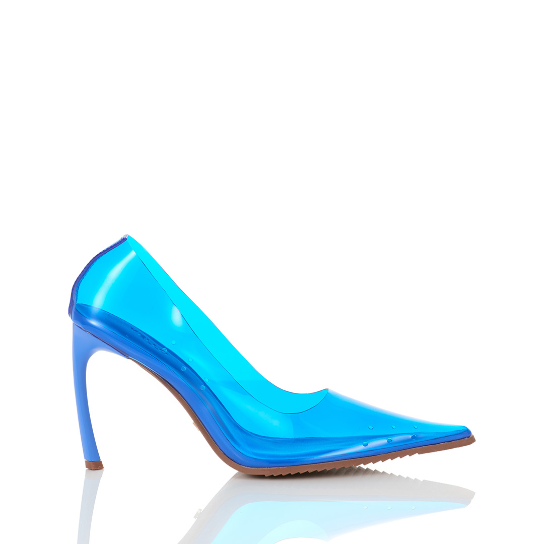 YELLO / AQUA HEELS