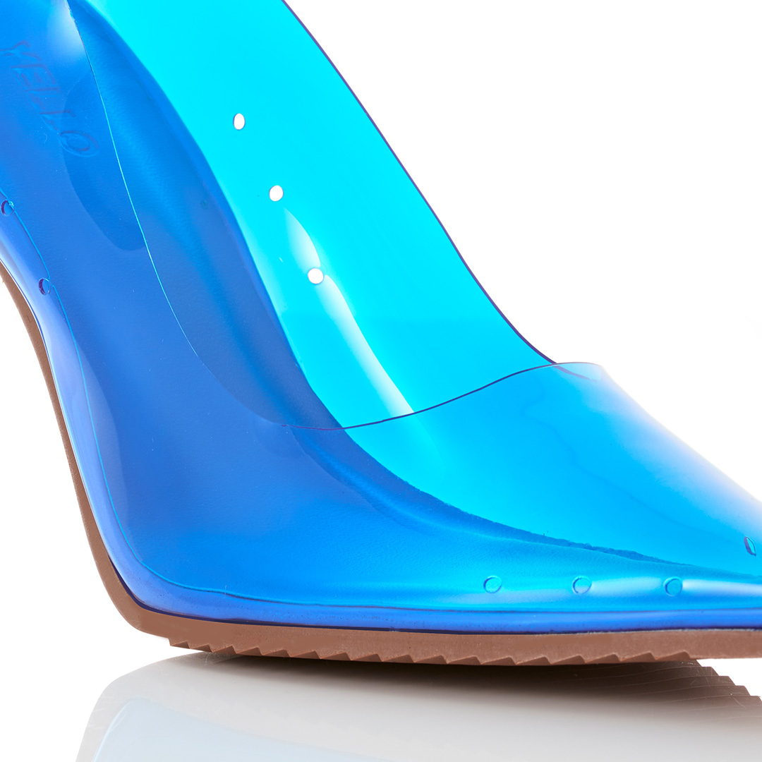 YELLO / AQUA HEELS