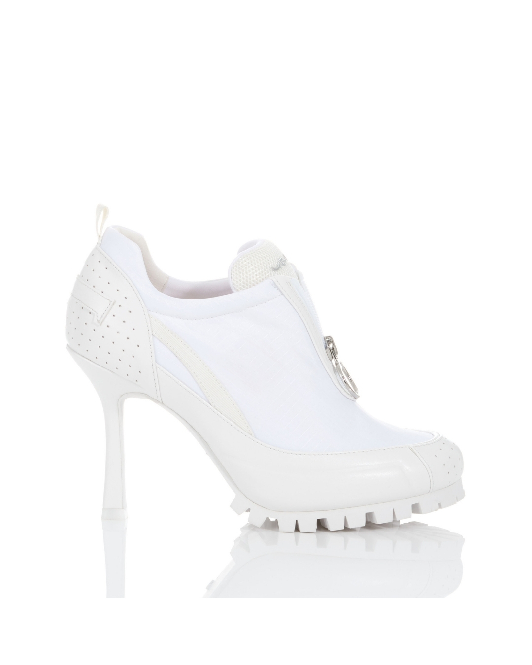 WEISS SNEAKER HEELS