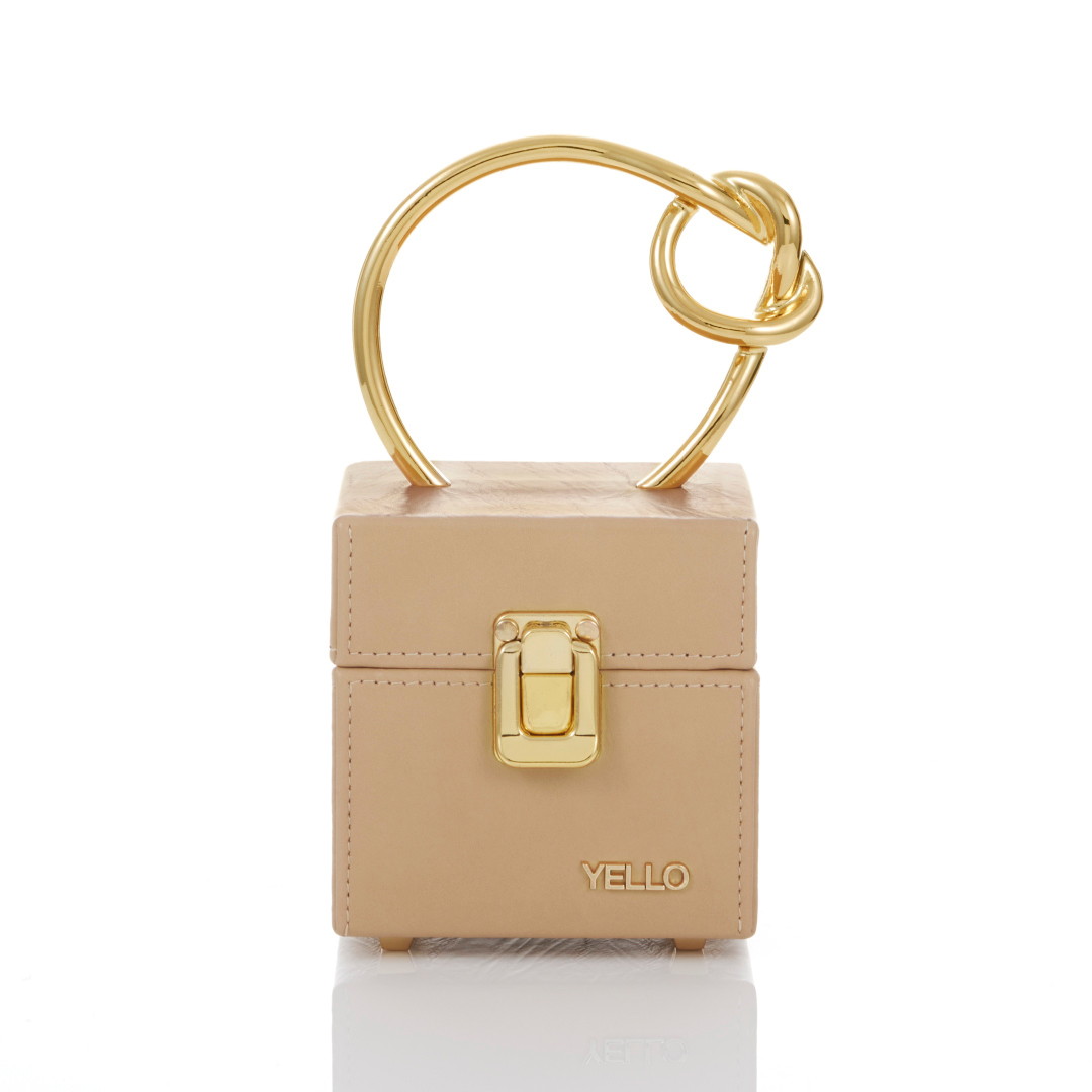 YELLO / BRICK MINI CUBE BAG