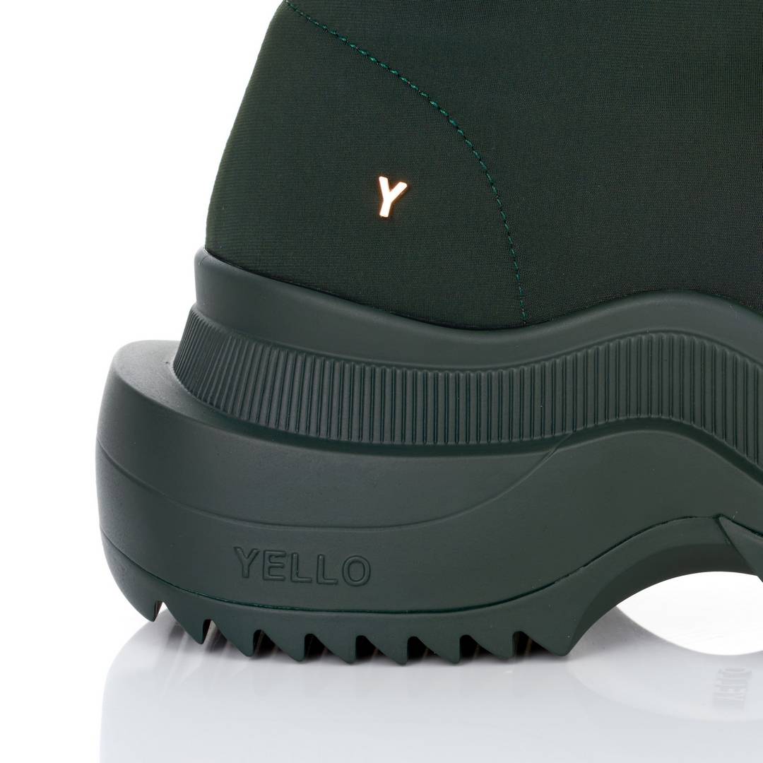 YELLO / CORE SINGLE SNEAKER SHORT BOOTS