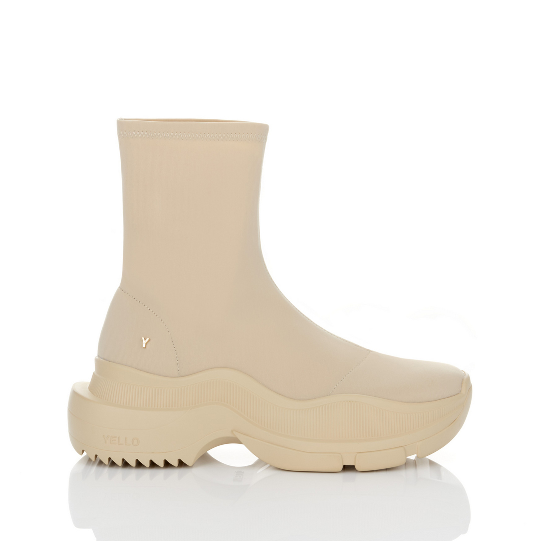 YELLO / CORE SINGLE SNEAKER SHORT BOOTS