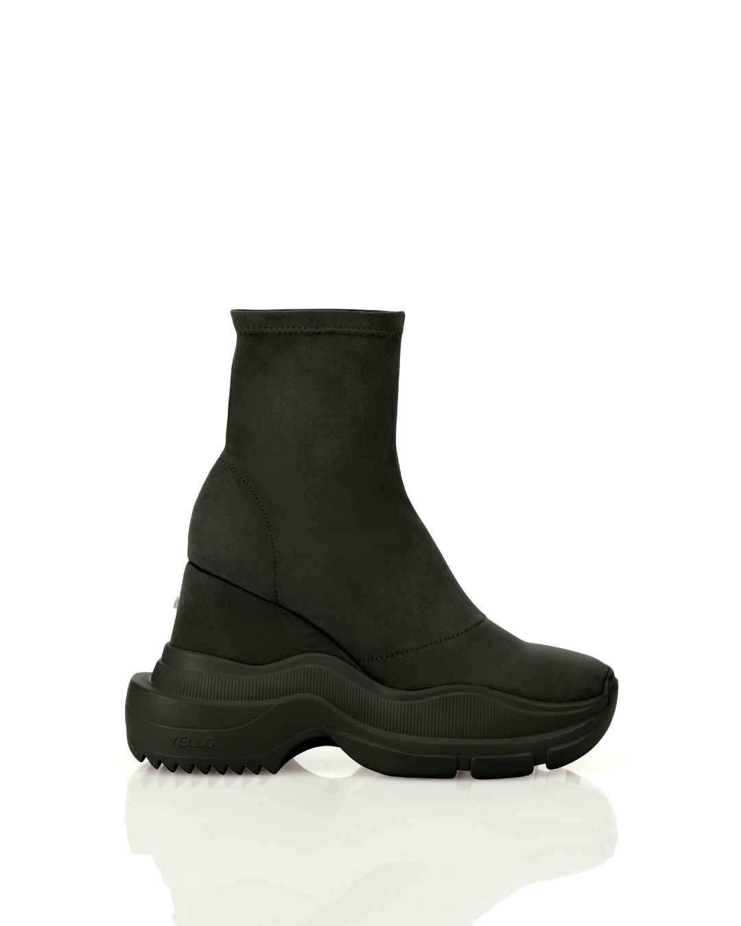 YELLO / BAISEN DOUBLE SNEAKER SHORT BOOTS