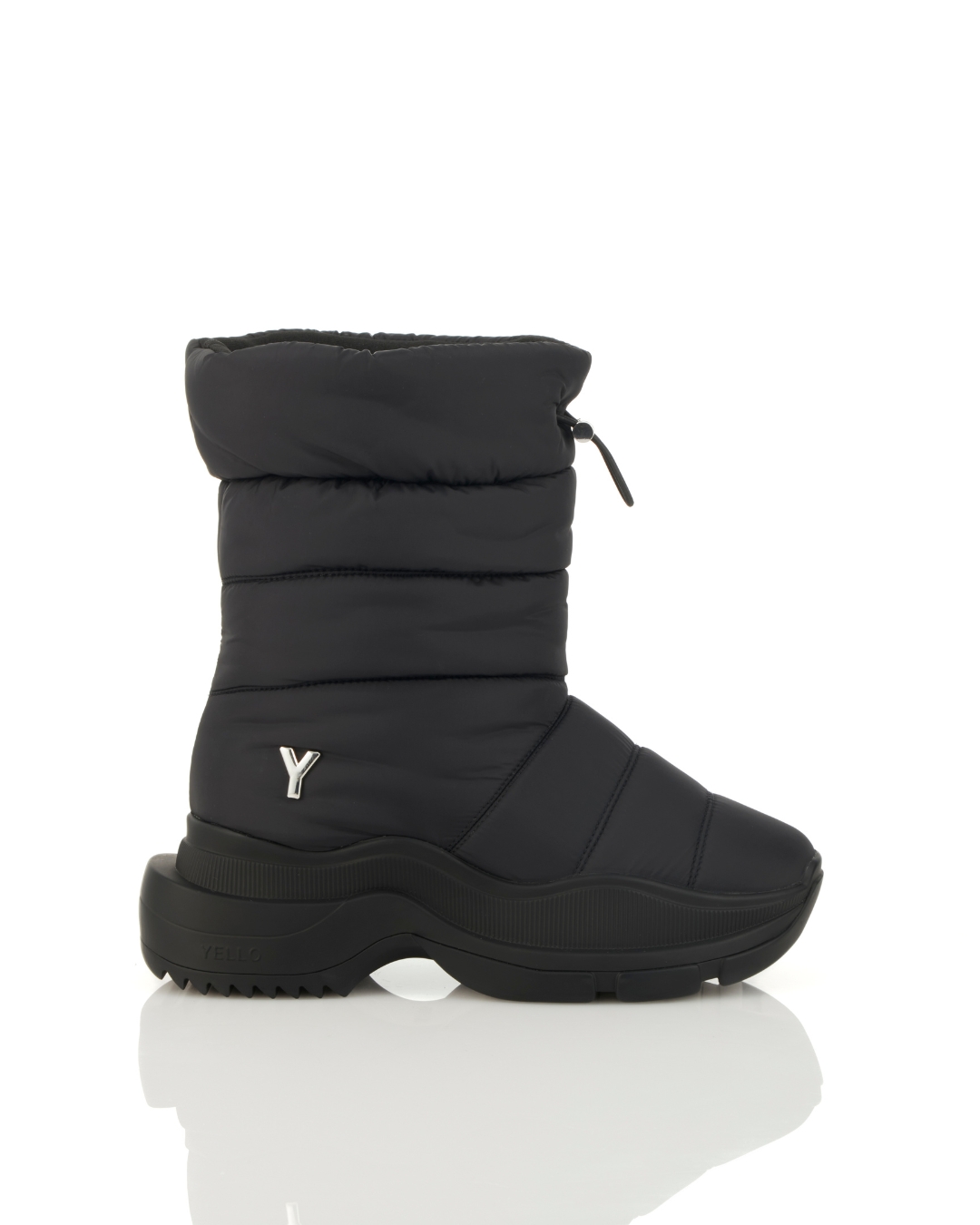 YELLO / NOIR SHORT BOOTS