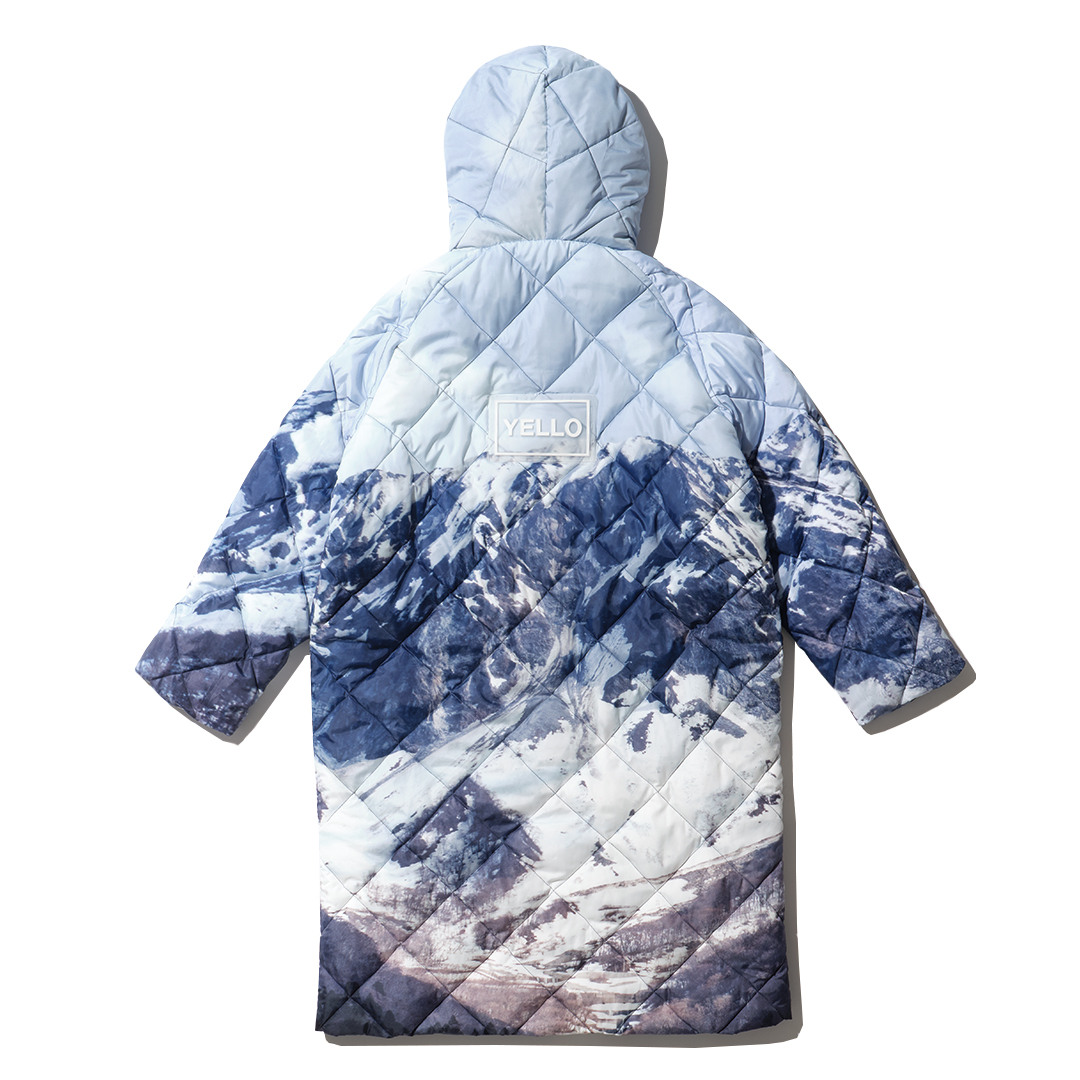 YELLO / SNOWY MOUNTAIN PUFFER COAT