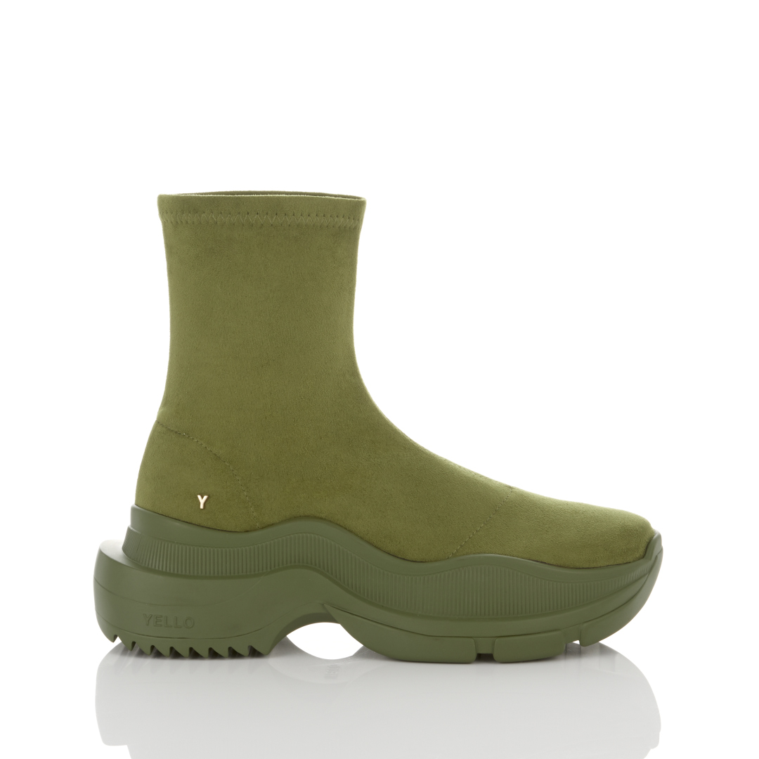 YELLO / MIRAGE SINGLE SNEAKER SHORT BOOTS